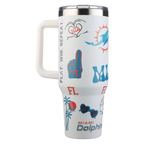 40oz Team Spirit Game Day Tumbler I | Miami Dolphins