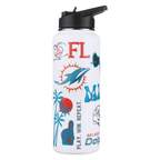 34oz Team Spirit Water Bottle I | Miami Dolphins