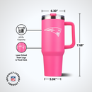 40oz Pink Game Day Tumbler I | New England Patriots
