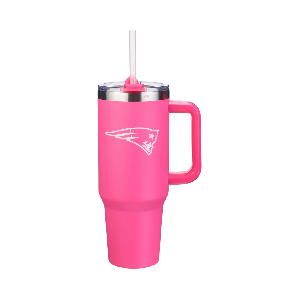 40oz Pink Game Day Tumbler I | New England Patriots