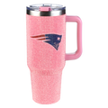 40oz Pink Bling Game Day Tumbler I | New England Patriots