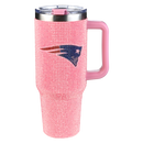 40oz Pink Bling Game Day Tumbler I | New England Patriots