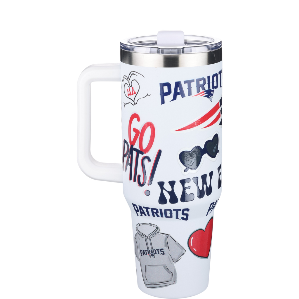40oz Team Spirit Game Day Tumbler I | New England Patriots