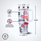 40oz Team Spirit Game Day Tumbler I | New England Patriots