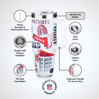 40oz Team Spirit Game Day Tumbler I | New England Patriots