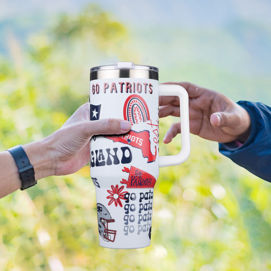 40oz Team Spirit Game Day Tumbler I | New England Patriots