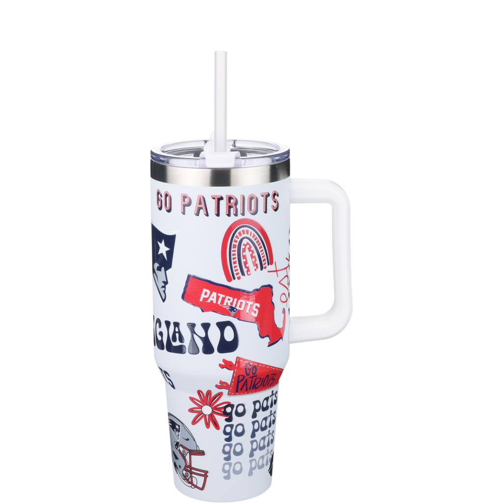 40oz Team Spirit Game Day Tumbler I | New England Patriots