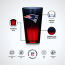 2-Pack Ombre Pint Glasses | New England Patriots