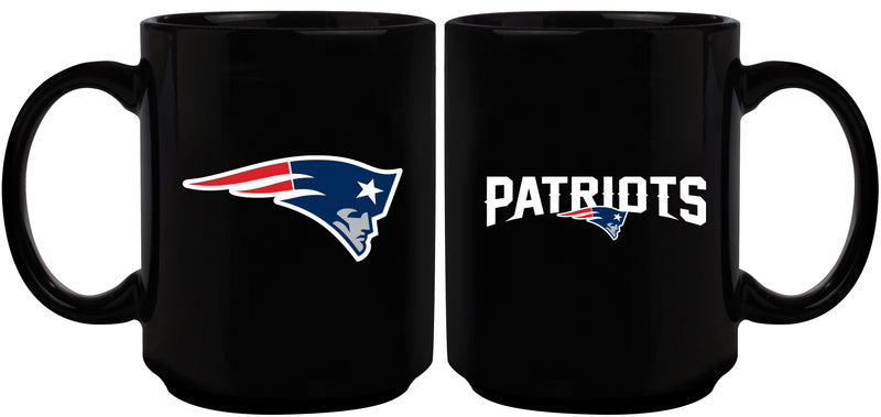 11oz Black Mug Basic | New England Patriots