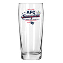 16oz Pub Pilsner Glass, Direct Print, AFC Champion 60, 2026 Design| New England Patriots