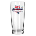 16oz Pub Pilsner Glass, Direct Print, AFC Champion 60, 2026 Design| New England Patriots
