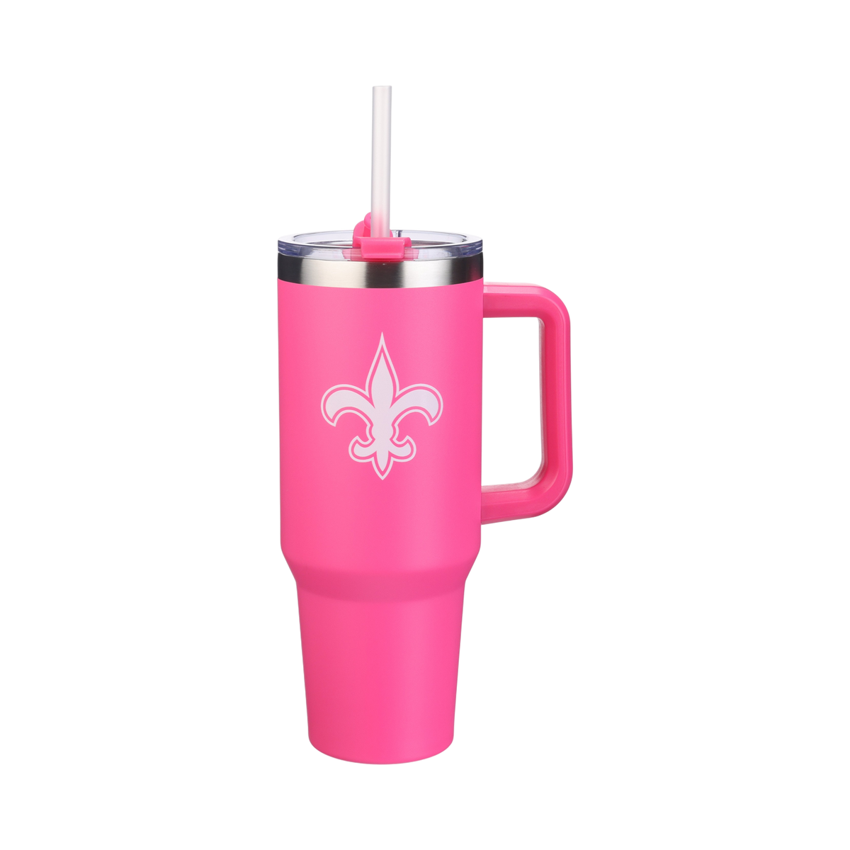 40oz Pink Game Day Tumbler I | New Orleans Saints