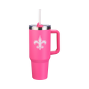 40oz Pink Game Day Tumbler I | New Orleans Saints