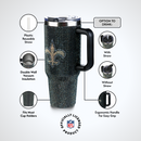 40oz TC Bling Game Day Tumbler I | New Orleans Saints