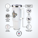 40oz Bling Collosal Tumbler | New Orleans Saints