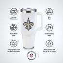 40oz Bling Collosal Tumbler | New Orleans Saints