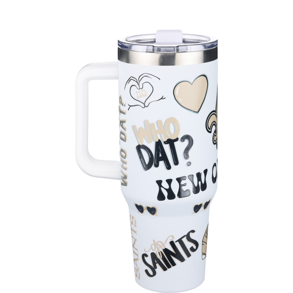 40oz Team Spirit Game Day Tumbler I | New Orleans Saints