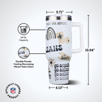 40oz Team Spirit Game Day Tumbler I | New Orleans Saints