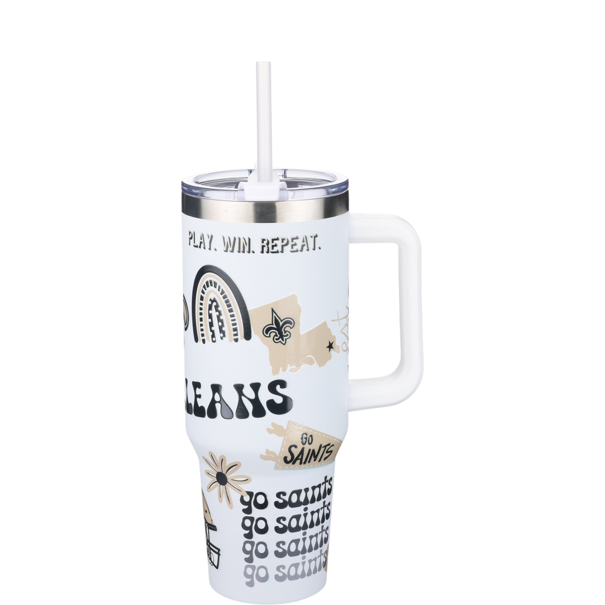 40oz Team Spirit Game Day Tumbler I | New Orleans Saints