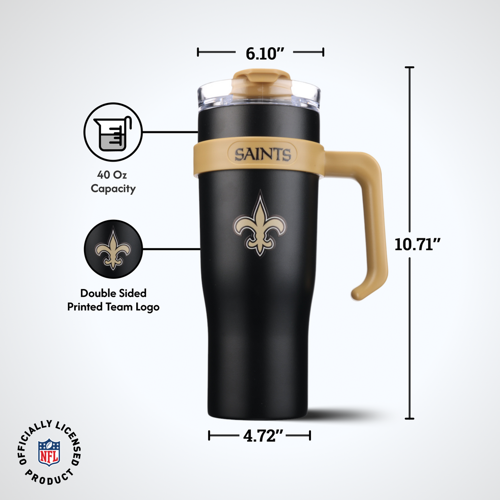 40oz Slim Tumbler I | New Orleans Saints