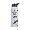 34oz Team Spirit Water Bottle I | New Orleans Saints