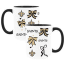  Saints 2pk 15oz Bow Coffee Mug 