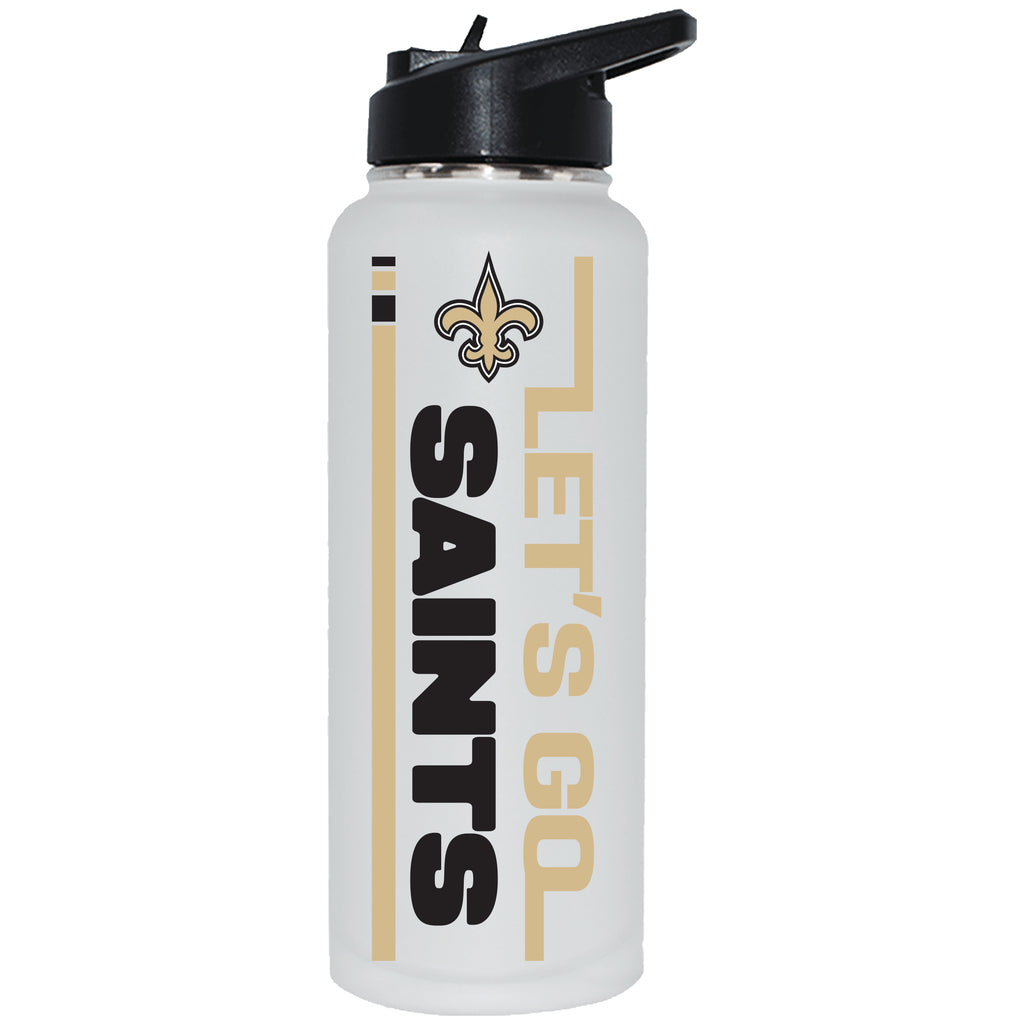 34oz Quencher Let's Go Team Dash Design | New Orleans Saints