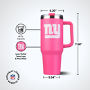 40oz Pink Game Day Tumbler I | New York Giants