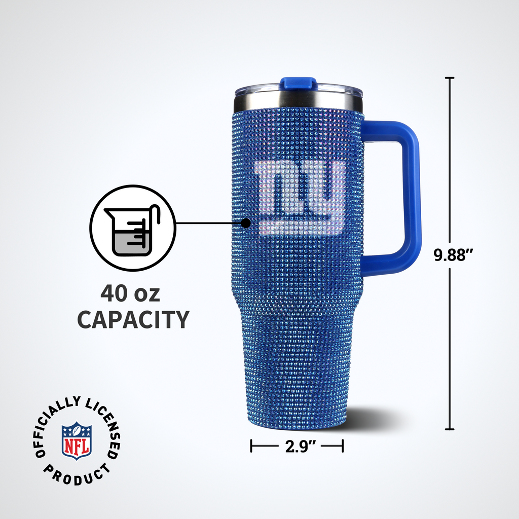 40oz TC Bling Game Day Tumbler I | New York Giants