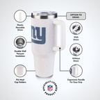 40oz Bling Collosal Tumbler | New York Giants