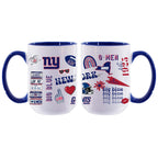 Loco Design 2 pack 15oz Mug | New York Giants