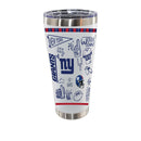 Sketchpad Design 30oz SS Tumbler | New York Giants