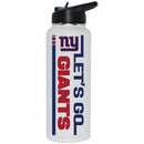 34oz Quencher Let's Go Team Dash Design | New York Giants