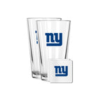 2 Pack Pint and Coasters Set | New York Giants