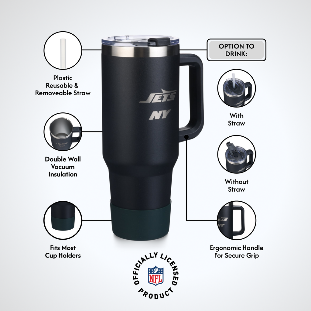40 OZ Game Day Tumbler I | New York Jets