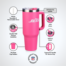 40oz Pink Game Day Tumbler I | New York Jets