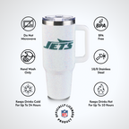 40oz Bling Collosal Tumbler | New York Jets