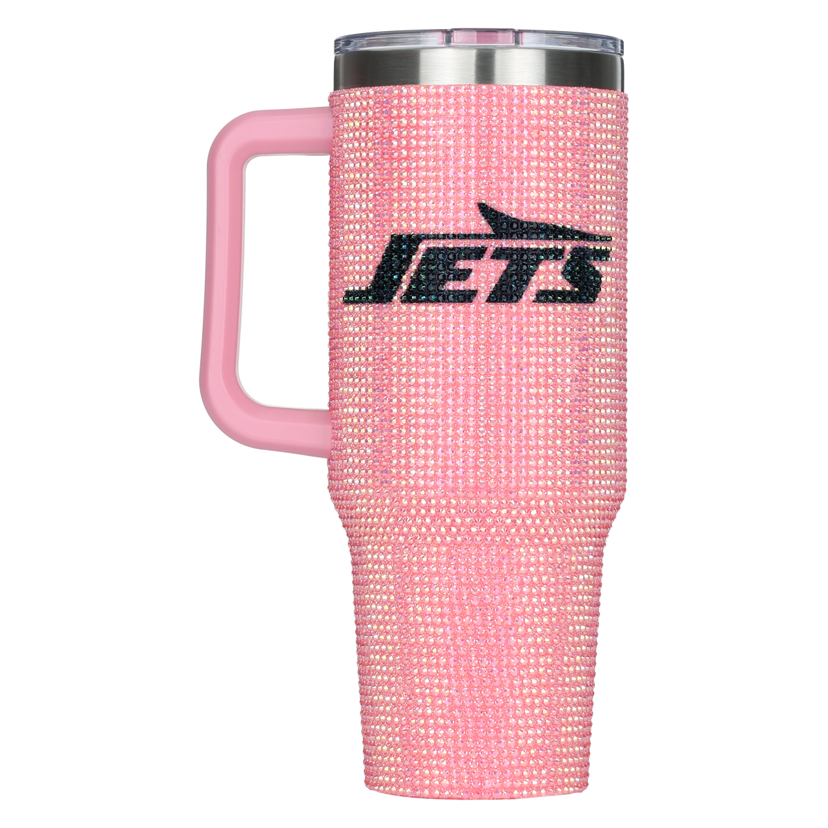 40oz Pink Bling Game Day Tumbler I | New York Jets