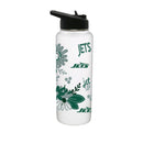 34oz Quencher Bottle, DP, Flowers Design | New York Jets