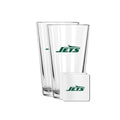 2 Pack Pint and Coasters Set | New York Jets