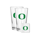 2 Pack Pint and Coasters set  | University Of Oregon