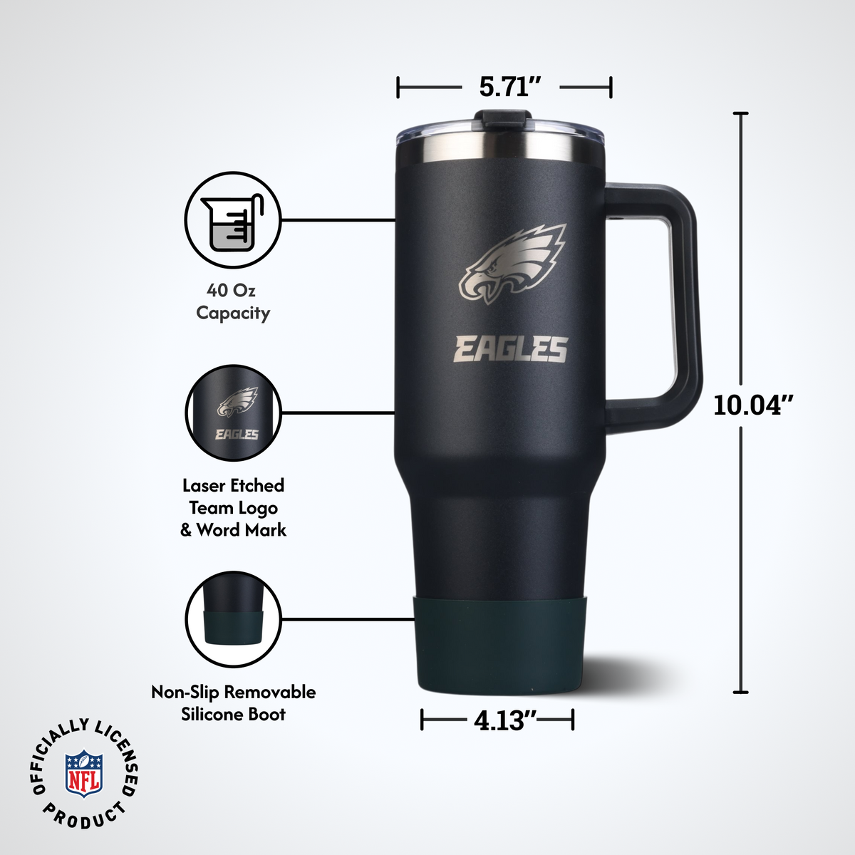 40 OZ Game Day Tumbler I | Philadelphia Eagles