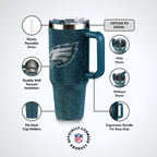 40oz TC Bling Game Day Tumbler I | Philadelphia Eagles