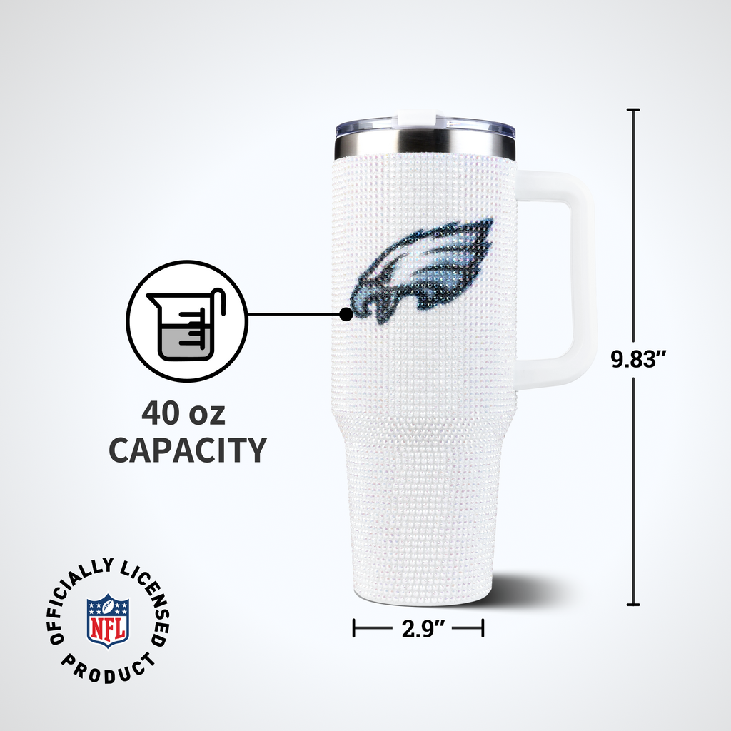40oz Bling Collosal Tumbler | Philadelphia Eagles