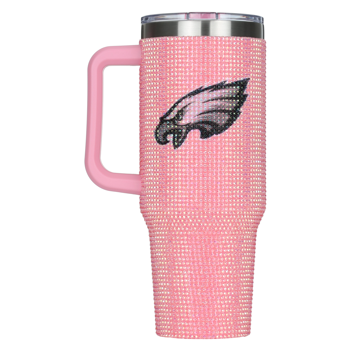 40oz Pink Bling Game Day Tumbler I | Philadelphia Eagles