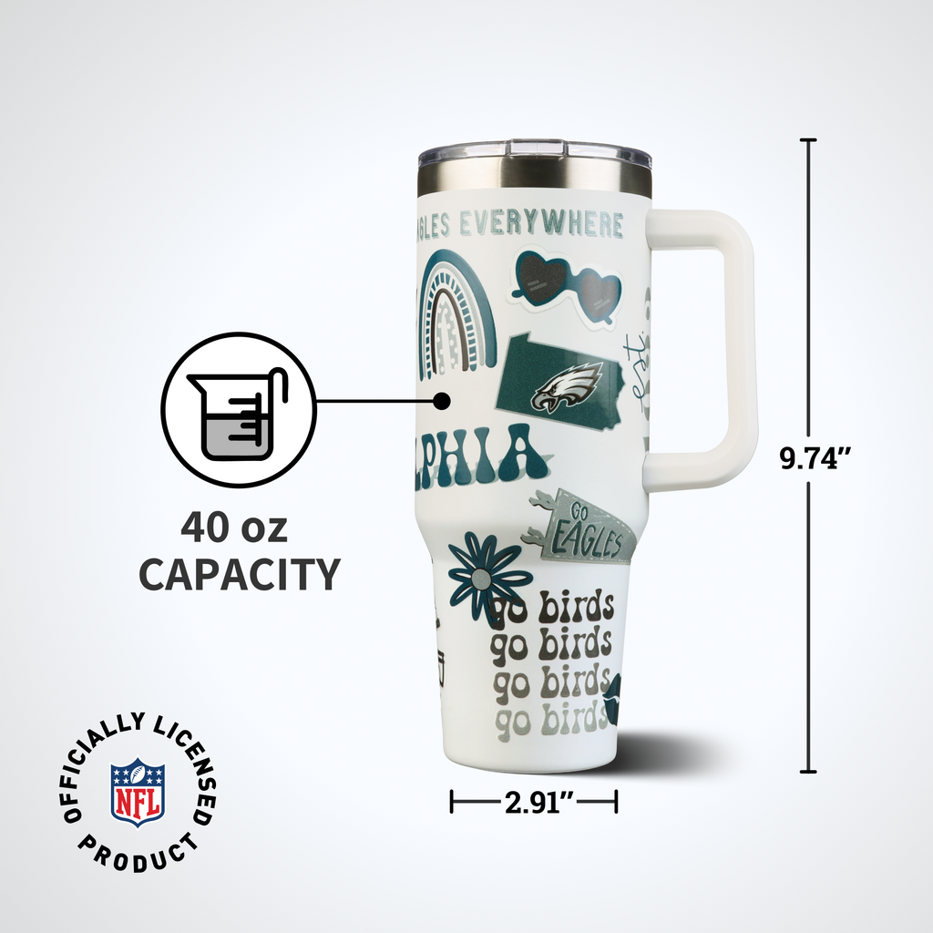 40oz Team Spirit Game Day Tumbler I | Philadelphia Eagles