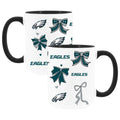  Eagles 2pk 15oz Bow Coffee Mug 
