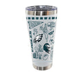 Sketchpad Design 30oz SS Tumbler | Philadelphia Eagles