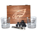 Wood Boxed Drinkware Set | Philadelphia Eagles