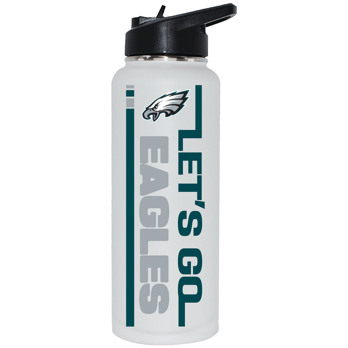 34oz Quencher Let's Go Team Dash Design | Philadelphia Eagles